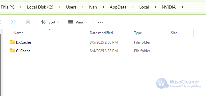 NVIDIA Shader-Cache unter Windows