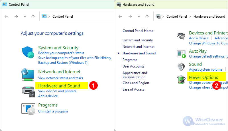 Deaktivieren Sie den Schnellstart in Windows 11