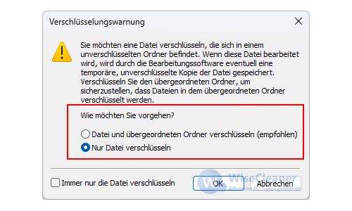 So verwenden Sie EFS, um Dateien in Windows zu verschlüsseln