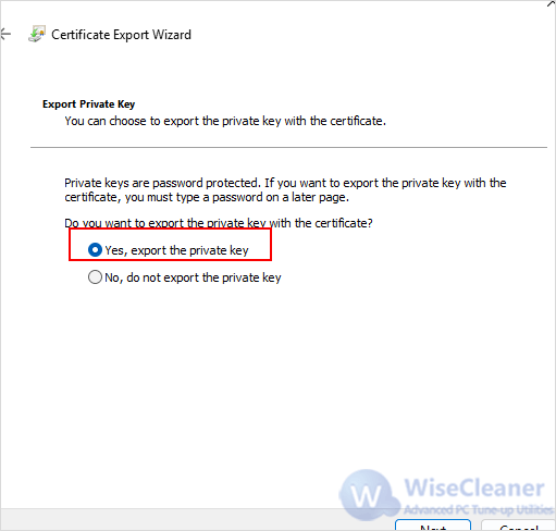EFS-Verschlüsselungsschlüssel sichern