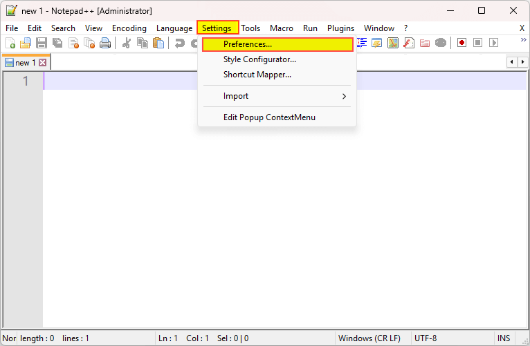 Notepad++ ohne Speichern der Dateien schließen